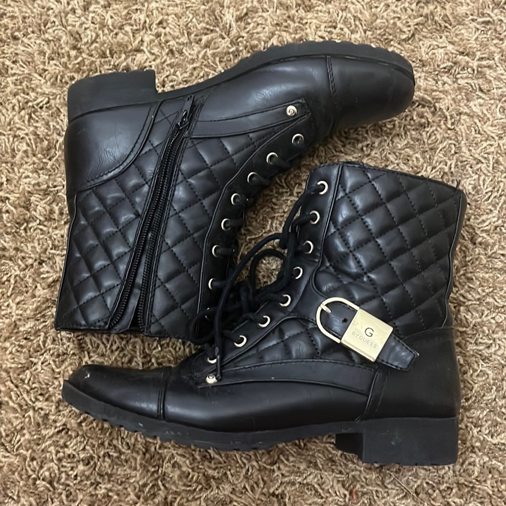 Black boots